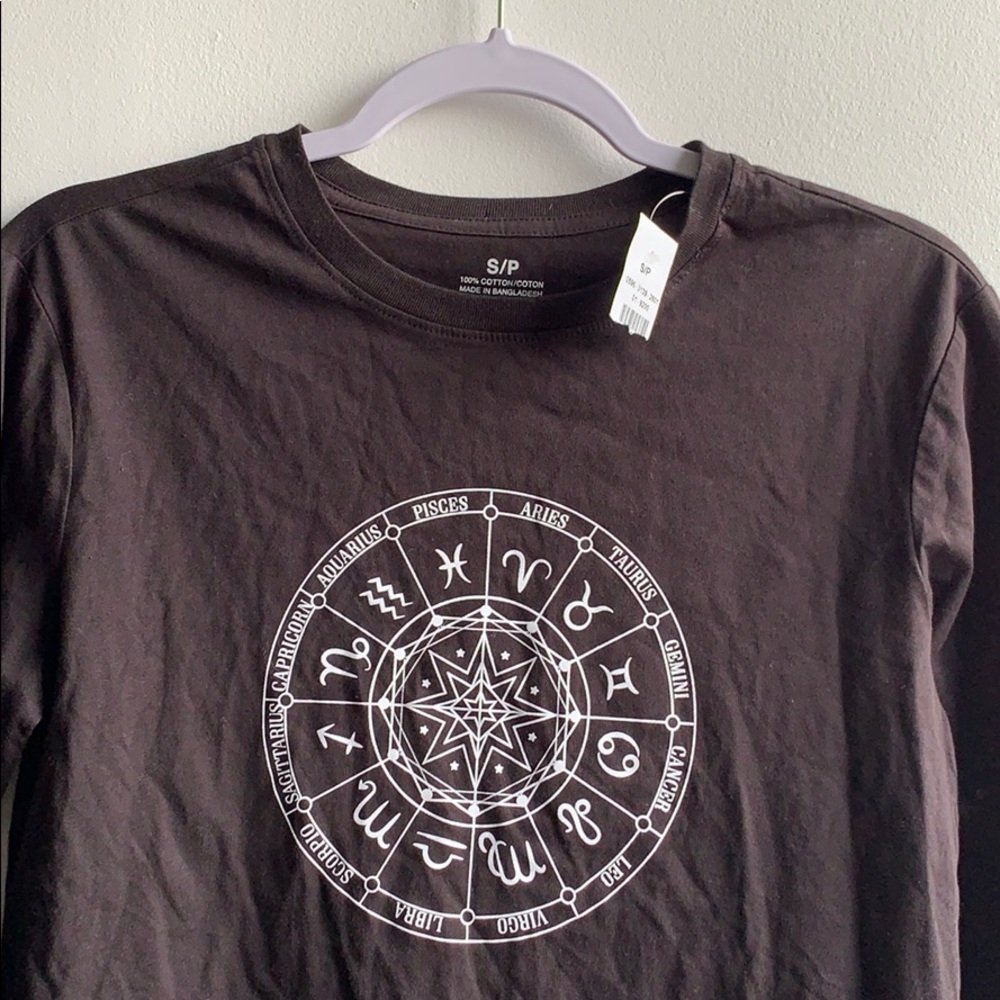 Astrology Shirt Small NWT .